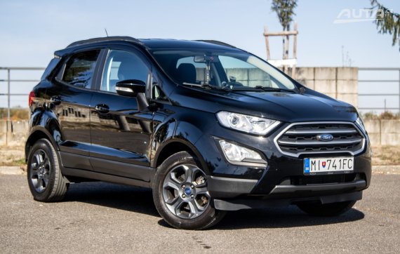 Ford EcoSport 1.0 EcoBoost 92kW MT/6 2020 / AJ NA SPLÁTKY / PROTIÚČET 2020 černá