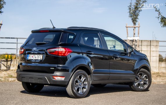 Ford EcoSport 1.0 EcoBoost 92kW MT/6 2020 / AJ NA SPLÁTKY / PROTIÚČET 2020 černá
