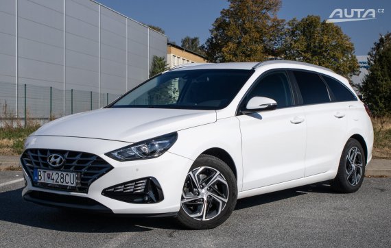 Hyundai i30 CW 1.6 CRDi, 85kW (2021) / AJ NA SPLÁTKY / PROTIÚČET / 2021 bílá
