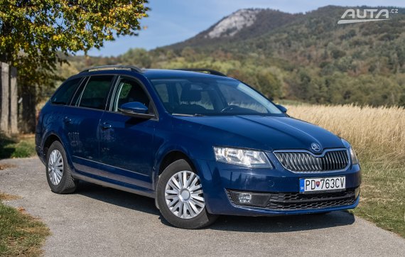 Škoda Octavia Combi 3 1.6 TDI 81kW MT/5 2015 / AJ NA SPLÁTKY / PROTIÚČET 2015 modrá