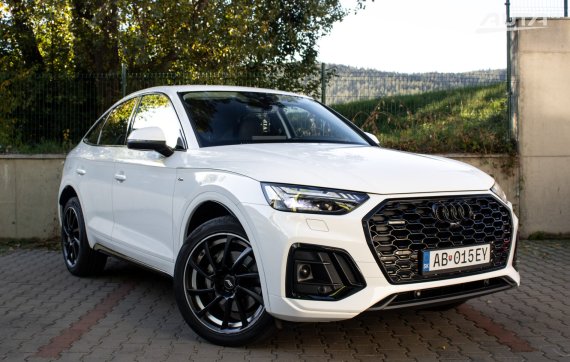 Audi Q5 Sportback 2.0 TDI mHEV S Line / 150kW / A7 / ZÁRUKA / AJ NA SPLÁTKY / PROTIÚČET 2022 bílá