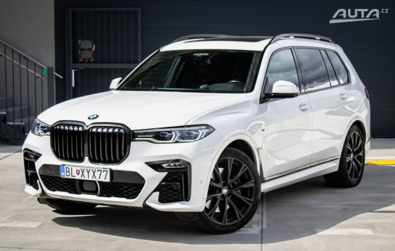 BMW X7 xDrive M50d A/T, 294 kW, A8, 5d. / AJ NA SPLÁTKY / PROTIÚČET / 2020 bílá