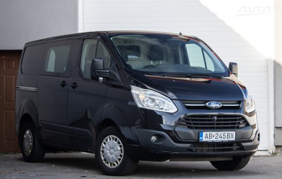 Ford Transit Custom 2.2 TDCi L1H1, 92kW (2014) / AJ NA SPLÁTKY / PROTIÚČET / 2014 černá