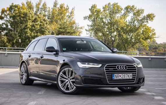 Audi A6 Avant 3.0 TDI DPF quattro S tronic, 200 kW, A7 / AJ NA SPLÁTKY / PROTIÚČET / 2015 šedá