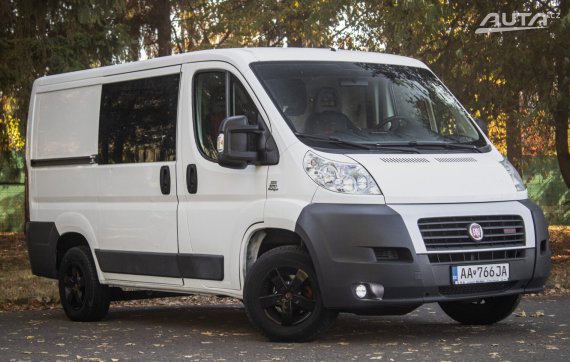 Fiat Ducato 2.3 JTD L1H1, 88kW, M6 / AJ NA SPLÁTKY / PROTIÚČET / 2011 bílá