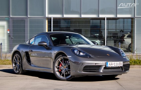 Porsche Cayman S 718 / 257kW / M6 / ZÁRUKA / AJ NA SPLÁTKY / PROTIÚČET 2021 šedá