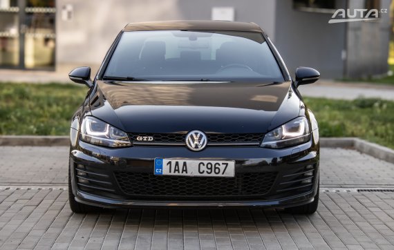 Volkswagen Golf 7 GTD 2014 135kW 2014 černá