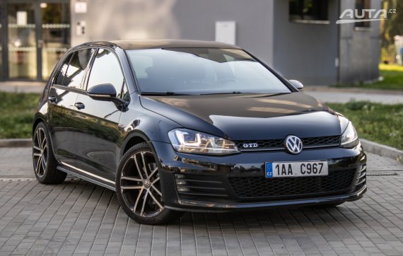 Volkswagen Golf 7 GTD 2014 135kW 2014 černá