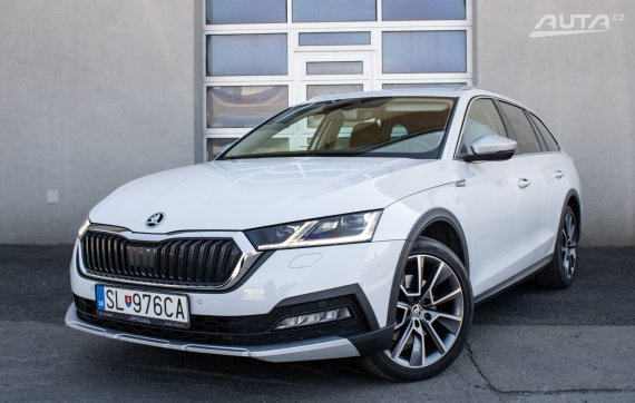 Škoda Octavia Combi 2.0 TDI Scout 4x4 DSG / 147kW / A7 / ZÁRUKA / AJ NA SPLÁTKY / PROTIÚČET 2021 - hlavní pohled