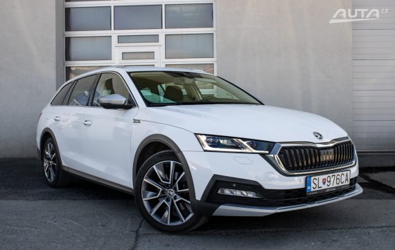 Škoda Octavia Combi 2.0 TDI Scout 4x4 DSG / 147kW / A7 / ZÁRUKA / AJ NA SPLÁTKY / PROTIÚČET 2021 bílá