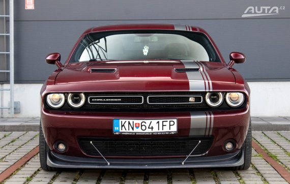 Dodge Challenger 3.6 V6 VVT / 218kW / A7 / ZÁRUKA / AJ NA SPLÁTKY / PROTIÚČET 2018 červená
