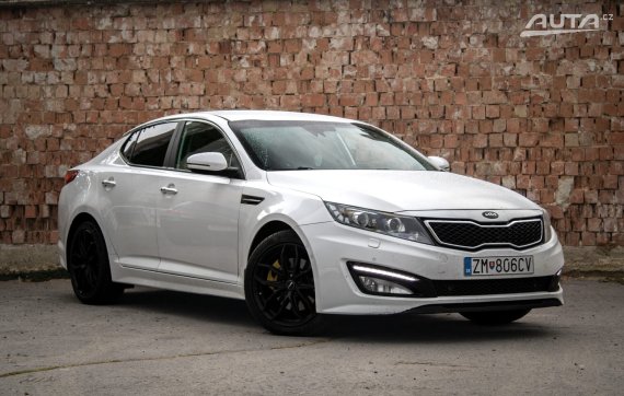 Kia Optima 1.7 CRDi A/T, 100kW, A6, 4d. / AJ NA SPLÁTKY / PROTIÚČET / 2012 bílá