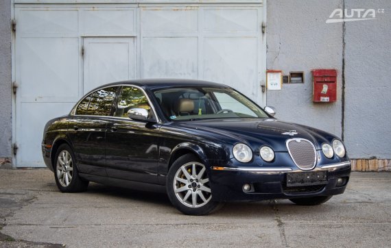 Jaguar S-Type 2.7 V6 A/T, 152 kW, A6, 4d. / AJ NA SPLÁTKY / PROTIÚČET / 2007 modrá
