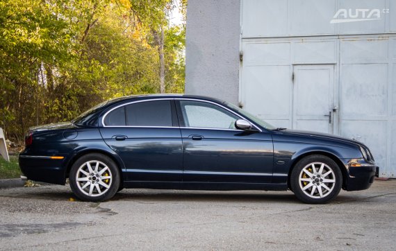 Jaguar S-Type 2.7 V6 A/T, 152 kW, A6, 4d. / AJ NA SPLÁTKY / PROTIÚČET / 2007 modrá