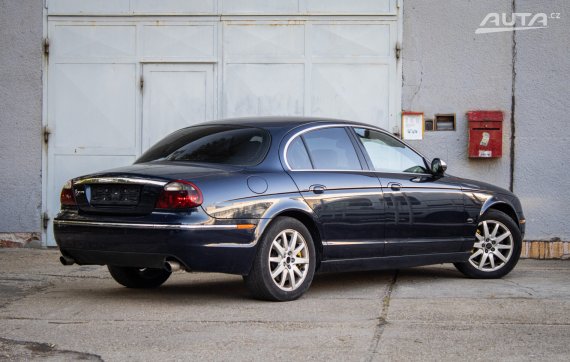 Jaguar S-Type 2.7 V6 A/T, 152 kW, A6, 4d. / AJ NA SPLÁTKY / PROTIÚČET / 2007 modrá