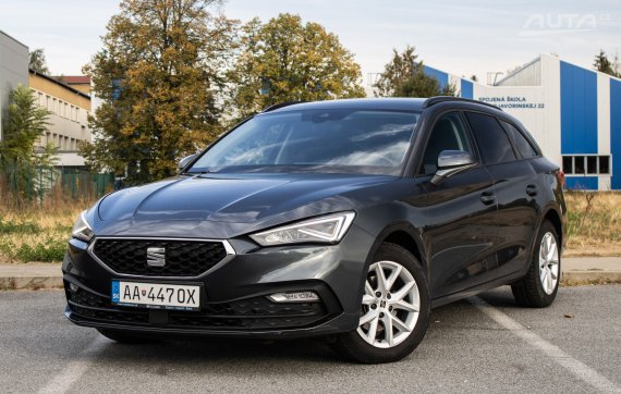 Seat Leon Sportstourer 1.0 eTSI Mild-Hybrid DSG, 81kW (2022) / AJ NA SPLÁTKY / PROTIÚČET / 2022 - hlavní pohled