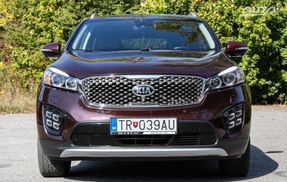 Kia Sorento 2.2 CRDi VGT Platinum 4WD A/T, 147kW (2018) / AJ NA SPLÁTKY / PROTIÚČET / 2018 červená
