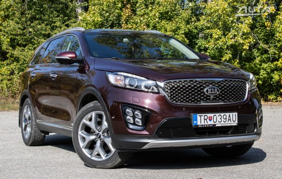 Kia Sorento 2.2 CRDi VGT Platinum 4WD A/T, 147kW (2018) / AJ NA SPLÁTKY / PROTIÚČET / 2018 červená