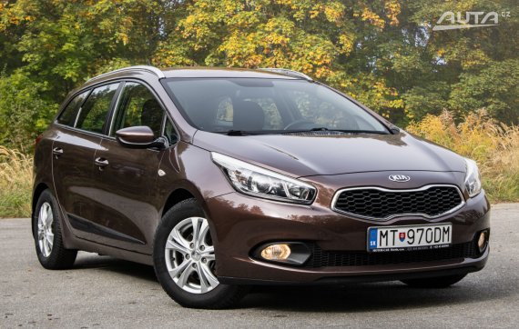 Kia Ceed SW 1.4 CVVT GL, 73 kW, M6, 5d. / AJ NA SPLÁTKY / PROTIÚČET / 2014 hnědá