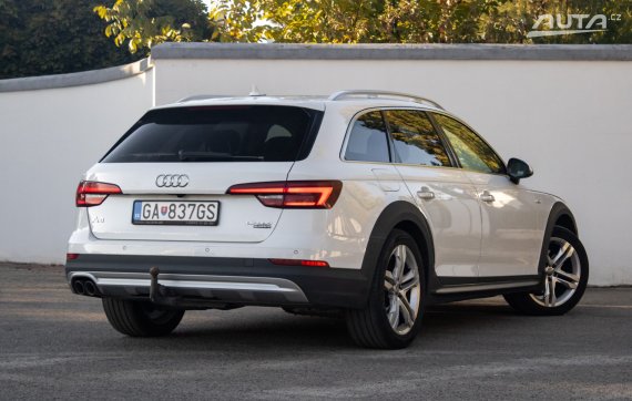 Audi A4 Allroad 2.0 TDI Quattro S tronic / 140kW / A7 / ZÁRUKA / AJ NA SPLÁTKY / PROTIÚČET 2018 bílá