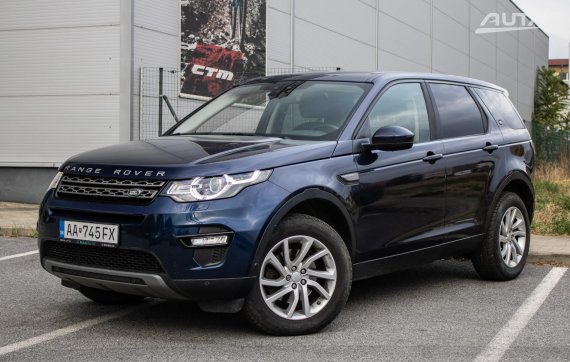 Land Rover Discovery Sport 2.0L TD4 4x4 A/T, 110kW (2017) / AJ NA SPLÁTKY / PROTIÚČET / 2017 modrá