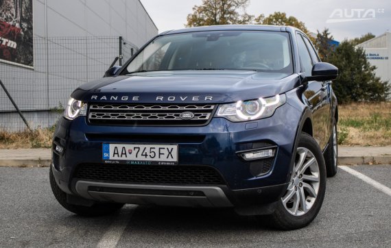 Land Rover Discovery Sport 2.0L TD4 4x4 A/T, 110kW (2017) / AJ NA SPLÁTKY / PROTIÚČET / 2017 modrá
