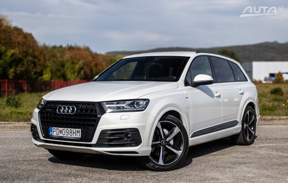 Audi Q7 3.0 TDI Quattro S-Line 200kW 2018 / AJ NA SPLÁTKY / PROTIÚČET 2018 - hlavní pohled