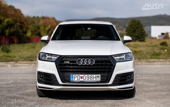 Audi Q7 3.0 TDI Quattro S-Line 200kW 2018 / AJ NA SPLÁTKY / PROTIÚČET 2018 bílá