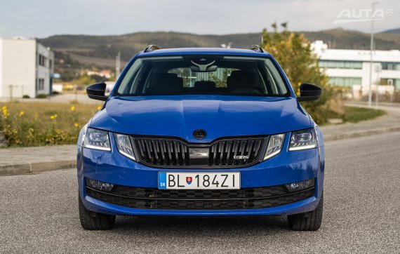 Škoda Octavia Combi 2.0 TDI RS 135kW 4x4 AT/7 2019 / AJ NA SPLÁTKY / PROTIÚČET 2019 modrá