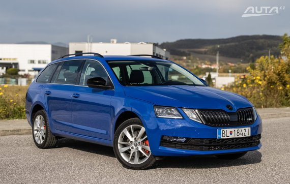 Škoda Octavia Combi 2.0 TDI RS 135kW 4x4 AT/7 2019 / AJ NA SPLÁTKY / PROTIÚČET 2019 modrá