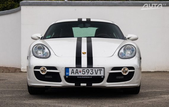 Porsche Cayman S 3.4, 217 kW, M6, 2d. / AJ NA SPLÁTKY / PROTIÚČET / 2006 bílá