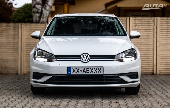 Volkswagen Golf 7 1.0 TSI 63kW MT/5 2018 / AJ NA SPLÁTKY / PROTIÚČET 2018 bílá
