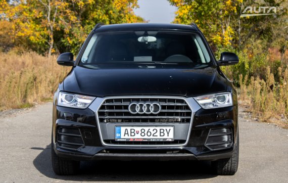 Audi Q3 2.0 TDI / 110kW / M6 / ZÁRUKA / AJ NA SPLÁTKY / PROTIÚČET 2015 černá