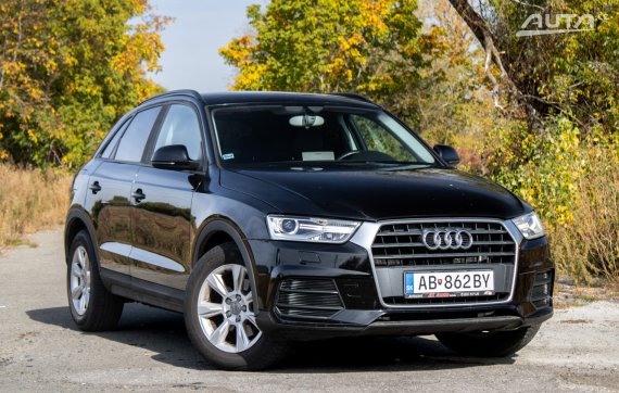Audi Q3 2.0 TDI / 110kW / M6 / ZÁRUKA / AJ NA SPLÁTKY / PROTIÚČET 2015 černá