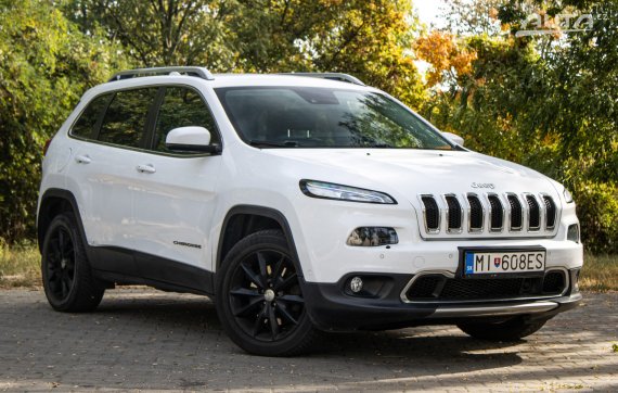 Jeep Cherokee 2.2 TD Limited 4x4 A/T, 147kW (2015) / AJ NA SPLÁTKY / PROTIÚČET / 2015 bílá