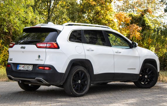 Jeep Cherokee 2.2 TD Limited 4x4 A/T, 147kW (2015) / AJ NA SPLÁTKY / PROTIÚČET / 2015 bílá
