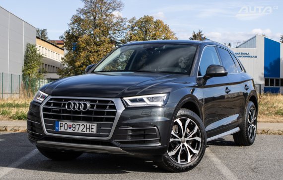 Audi Q5 2.0 TDI quattro S tronic, 140kW (2017) / AJ NA SPLÁTKY / PROTIÚČET / 2017 - hlavní pohled