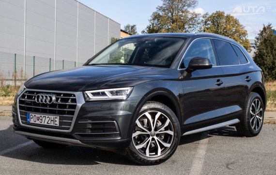 Audi Q5 2.0 TDI quattro S tronic, 140kW (2017) / AJ NA SPLÁTKY / PROTIÚČET / 2017 šedá