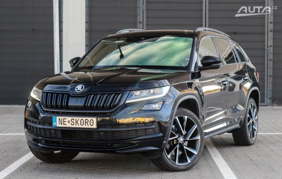 Škoda Kodiaq 2.0 TSI Sportline 4x4 DSG, 140kW (2020) / AJ NA SPLÁTKY / PROTIÚČET / 2020 - hlavní pohled