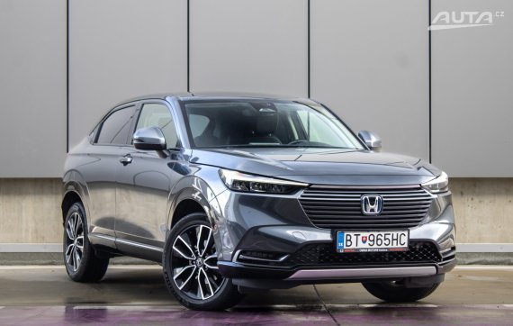 Honda HR-V 1.5 i-MMD Hybrid Advance / 79kW / CVT / ZÁRUKA / AJ NA SPLÁTKY / PROTIÚČET 2022 šedá
