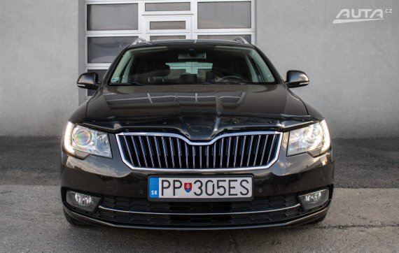 Škoda Superb Combi 1.6 TDI Greenline Elegance / 77kW / M6 / ZÁRUKA / AJ NA SPLÁTKY / PROTIÚČET 2014 hnědá