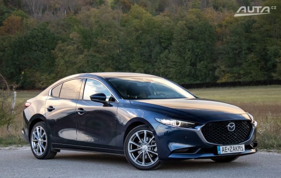 Mazda 3 2.0 Skyactiv / 90kW / M6 / ZÁRUKA / AJ NA SPLÁTKY / PROTIÚČET 2019 modrá