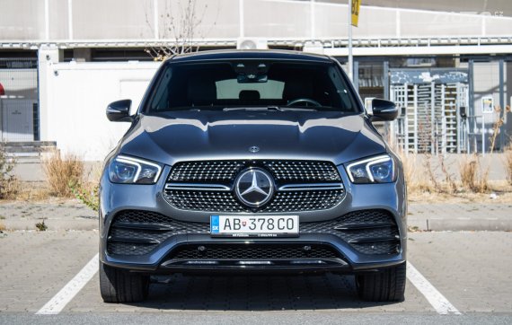 Mercedes-Benz GLE Kupé 400 d 4MATIC A/T, 243kW (2020) / AJ NA SPLÁTKY / PROTIÚČET / 2020 šedá