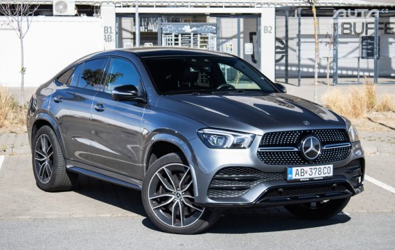 Mercedes-Benz GLE Kupé 400 d 4MATIC A/T, 243kW (2020) / AJ NA SPLÁTKY / PROTIÚČET / 2020 šedá
