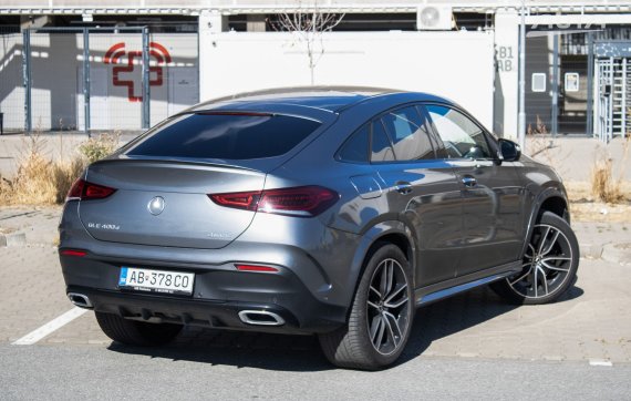 Mercedes-Benz GLE Kupé 400 d 4MATIC A/T, 243kW (2020) / AJ NA SPLÁTKY / PROTIÚČET / 2020 šedá