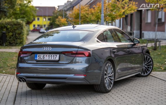 Audi A5 Sportback S-Line Quattro 200kW 2018 šedá