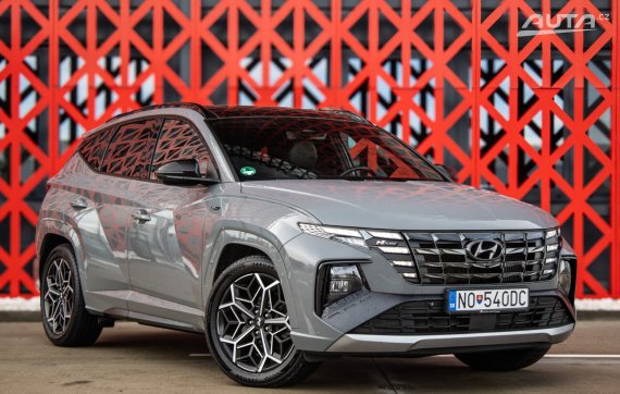 Hyundai Tucson 1.6 N-Line 2022 100kW AT/7 4x4 / AJ NA SPLÁTKY / PROTIÚČET 2022 šedá