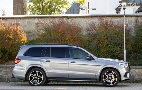 Mercedes-Benz GLS 350d 4Matic / 190kW / A9 / ZÁRUKA / AJ NA SPLÁTKY / PROTIÚČET 2016 šedá