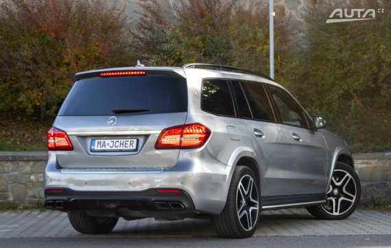 Mercedes-Benz GLS 350d 4Matic / 190kW / A9 / ZÁRUKA / AJ NA SPLÁTKY / PROTIÚČET 2016 šedá