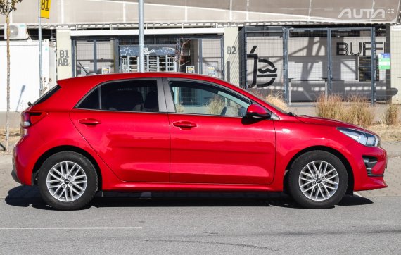 Kia Rio 1.2 MPi, 62kW (2021) / AJ NA SPLÁTKY / PROTIÚČET / 2021 červená